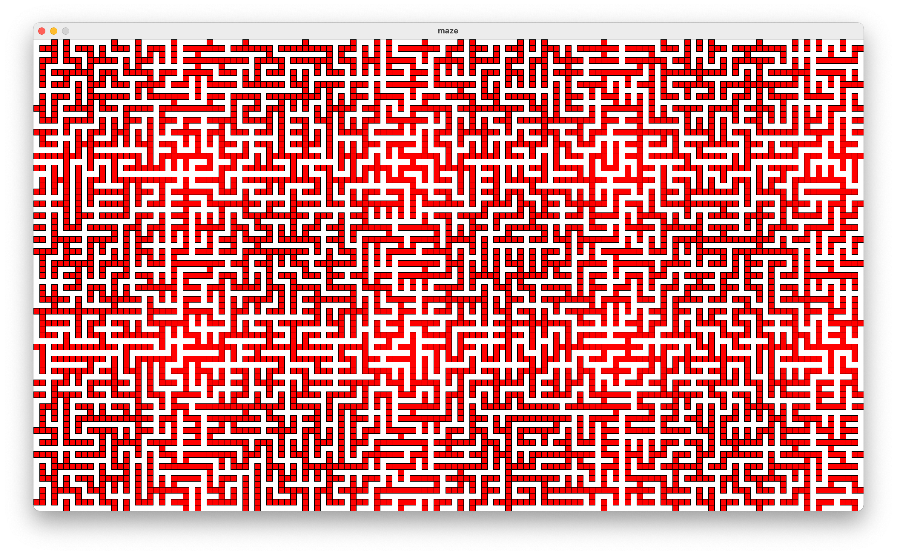 small maze